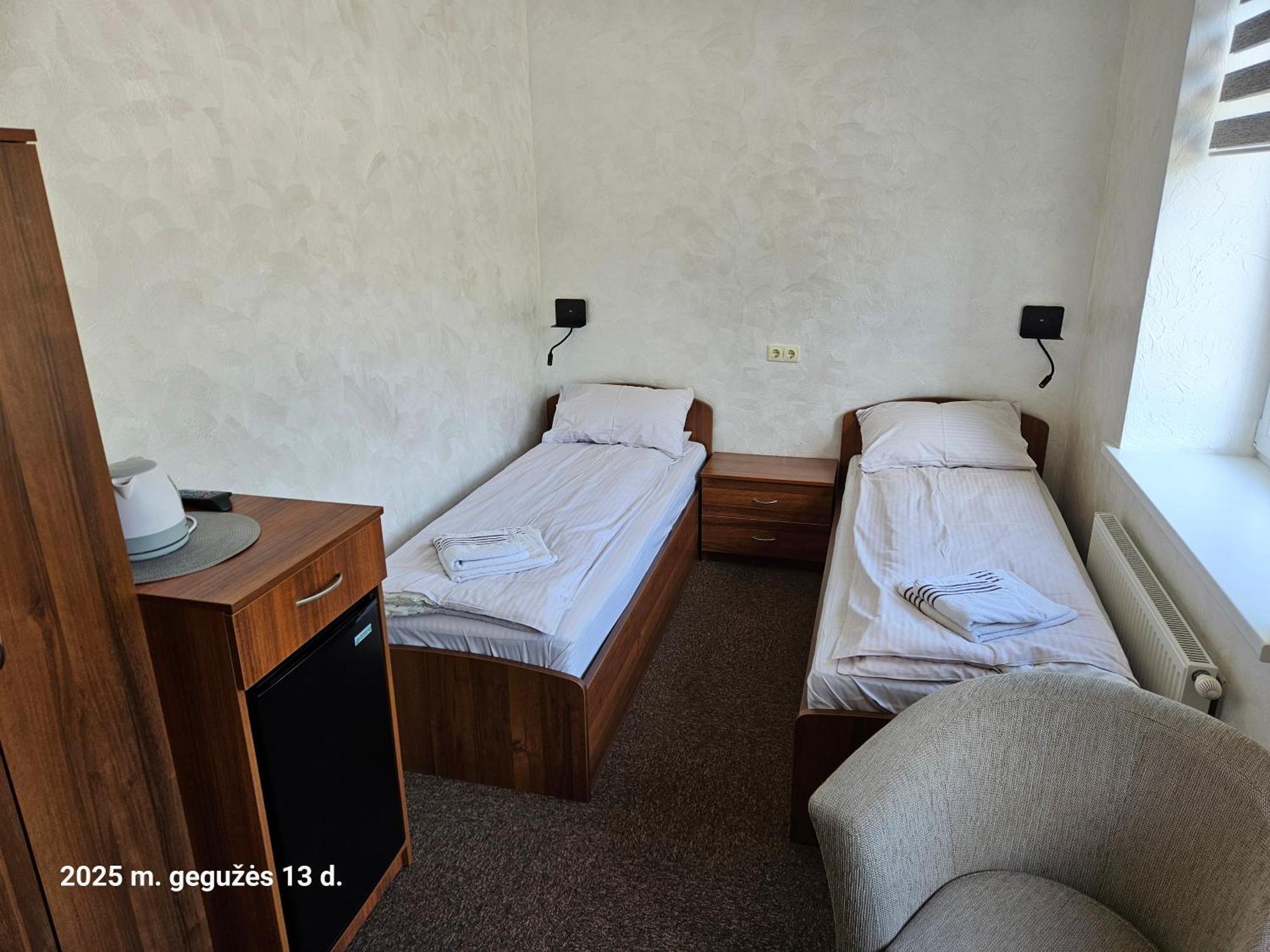 Bed and Breakfast Pas Neriju Skuodas Exterior foto